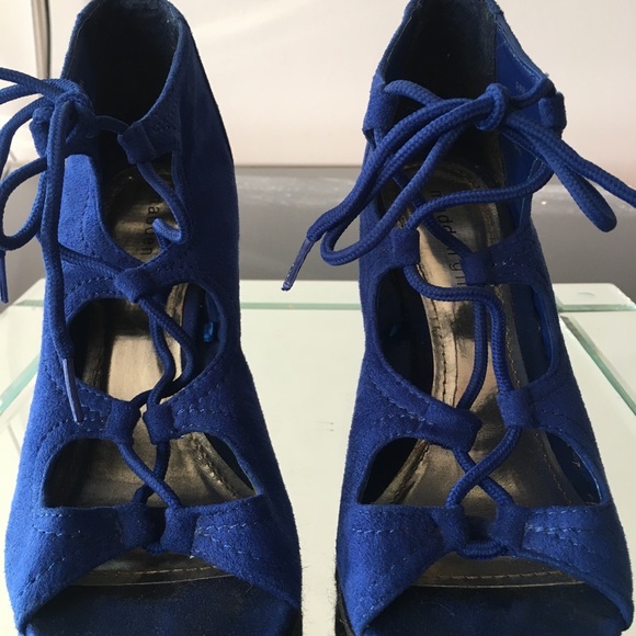 Steve Madden Shoes - Blue Wedges